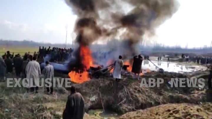IAF's Mi-17 transport chopper crashed in Jammu and Kashmir's Badgam district, 7 km from the Srinagar International Airport on Wednesday. 