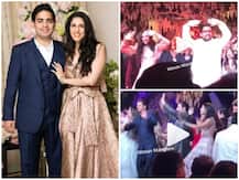 PICS & VIDEOS: SRK, Aamir & other celebs dance their heart out at Akash-Shloka\'s pre-wedding bash!