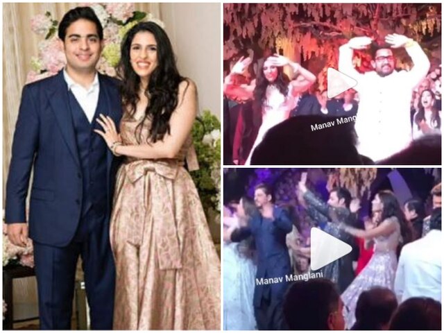 PICS & VIDEOS: SRK, Aamir & other celebs dance their heart out at Akash-Shloka's pre-wedding bash! Akash Ambani-Shloka Mehta Pre-wedding Bash: Shah Rukh Khan, Aamir Khan, & other celebs dance their heart out! PICS & VIDEOS!