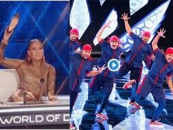 When International pop star Jennifer Lopez threw her shoe at Mumbai dance group in World of Dance-Watch video