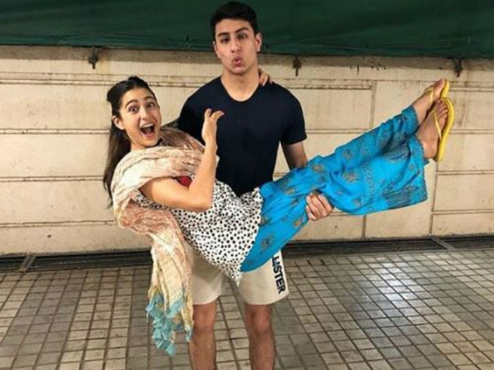 Sara Ali Khan wishes brother Ibrahim Ali Khan on his birthday with goofy pics of the duo! Sara Ali Khan wishes 'best brother' Ibrahim Ali Khan on his 18th birthday with goofy pics of the duo!