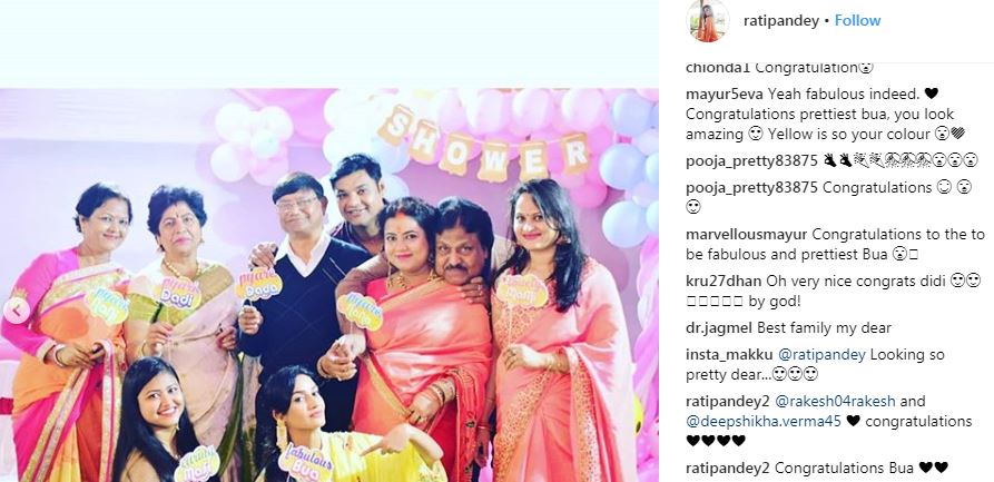 Rati Pandey BEAMS with joy at sister-in-law's baby shower; shares lovely PICS from the ceremony