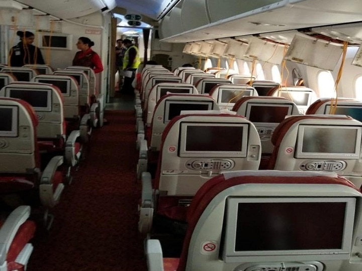 Air India flight to Frankfurt returns Delhi after cabin loses air pressure at 20,000 ft; all Air India flight to Frankfurt returns Delhi after cabin loses air pressure at 20,000 ft; all