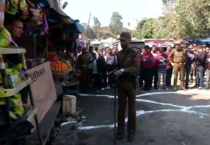 A team of forensic experts reached the spot to investigate the blast.