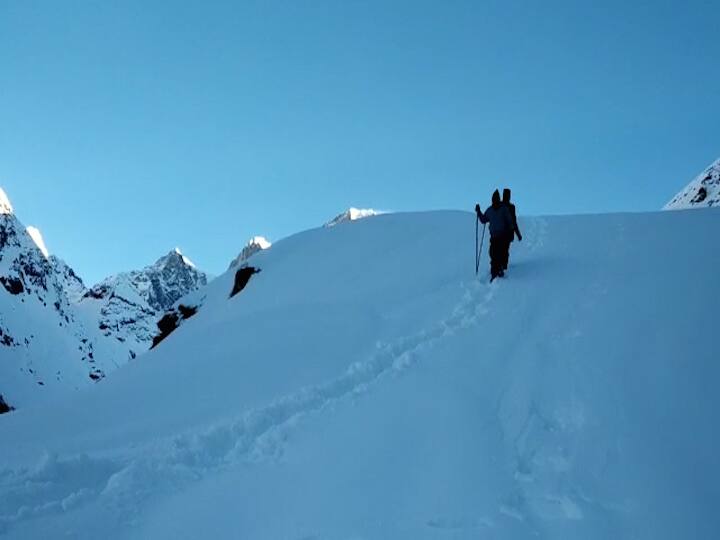 Commute to the holy shrine has also been blocked following avalanches and heavy snowfall. /ABP News Grab