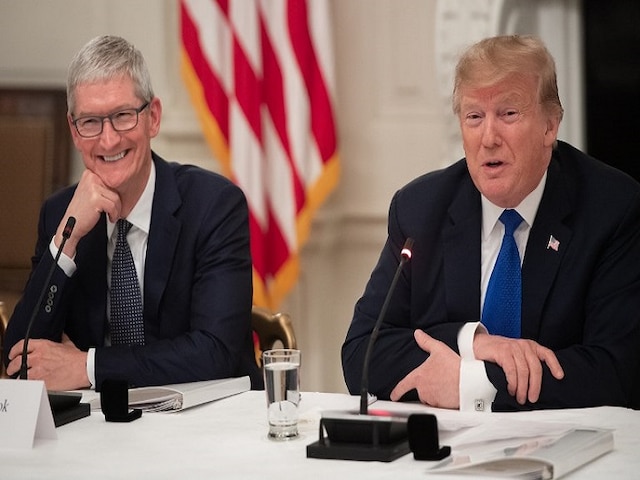 WATCH: US President Donald Trump calls Apple CEO Tim Cook as 'Tim Apple' US President Donald Trump calls Apple CEO Tim Cook as 'Tim Apple'
