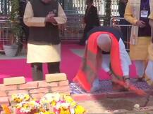 Modi lays foundation stone of Kashi Vishwanath corridor