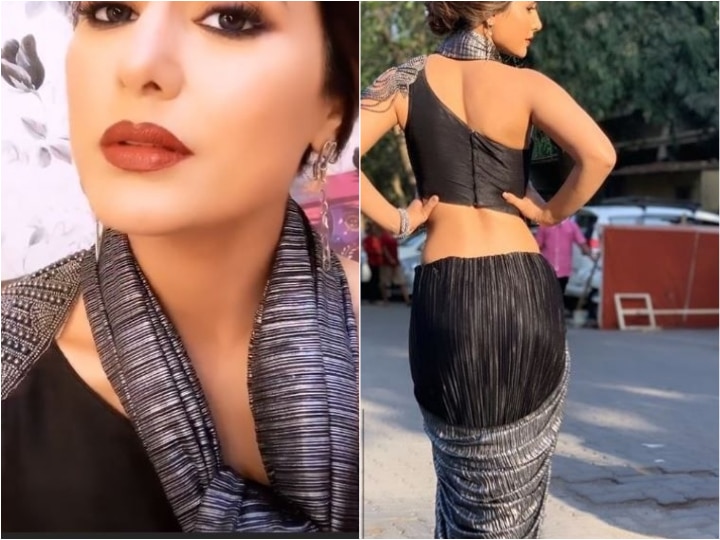 Kasautii Zindagii Kay's Komolika aka Hina Khan redefines HOTNESS flaunting her hourglass figure in this stylish black saree! Kasautii Zindagii Kay's Komolika aka Hina Khan redefines HOTNESS flaunting her hourglass figure in this stylish black saree!