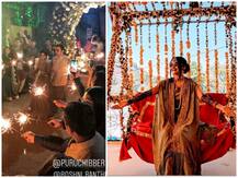 PICS: \'Naamkarann\' actor Puru Chiber & Roshni Bathnia\'s pre-marriage festivities start with Mehendi & Sangeet ceremony!