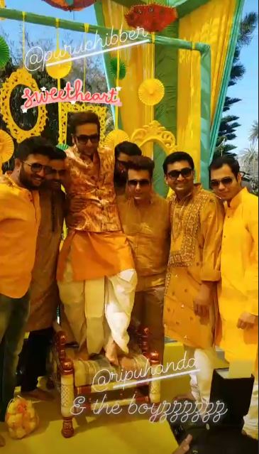 Naamkarann' actor Puru Chibber & ladylove Roshni's haldi ceremony pics are OUT!