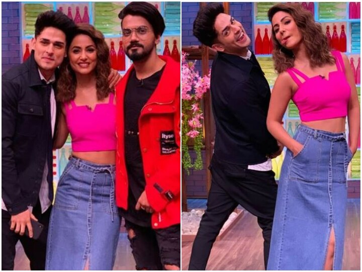 Bigg Boss 11 contestants Hina Khan & Priyank Sharma RE-UNITE for Kitchen Champion (PICS & VIDEO INSIDE) PICS & VIDEO! Hina Khan & beau Rocky Jaiswal compete against Priyank Sharma in Kitchen Champion