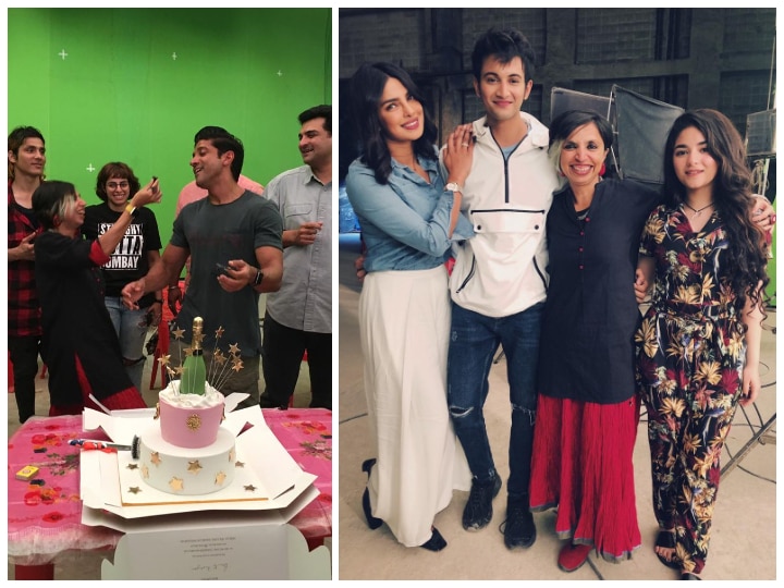 It’s a wrap for Priyanka Chopra, Farhan Akhtar’s ‘The Sky Is Pink’! SEE PICS! PICS: It’s a wrap for Priyanka Chopra, Farhan Akhtar’s ‘The Sky Is Pink’; Team cuts cake on sets!