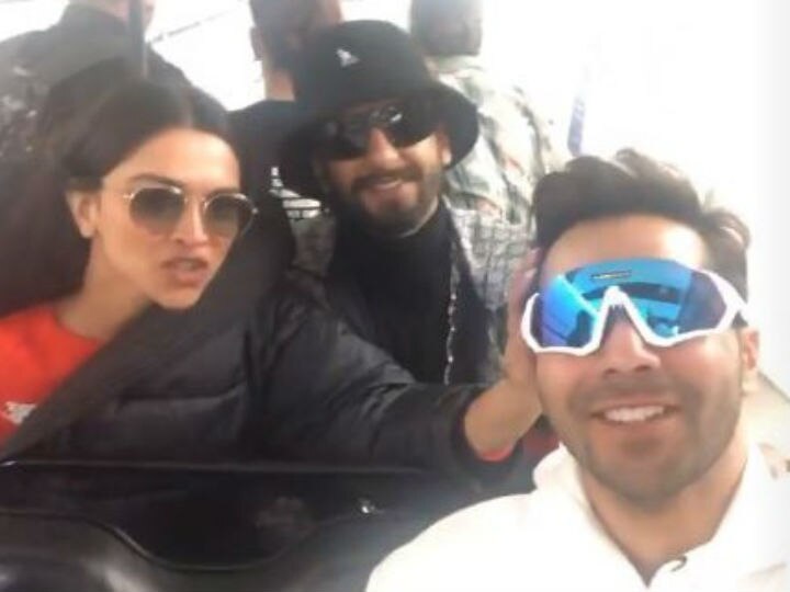 Kalank actor Varun Dhawan 'adopts' Deepika Padukone, Ranveer Singh as parents WATCH: Varun Dhawan 'adopts' Deepika & Ranveer as his parents