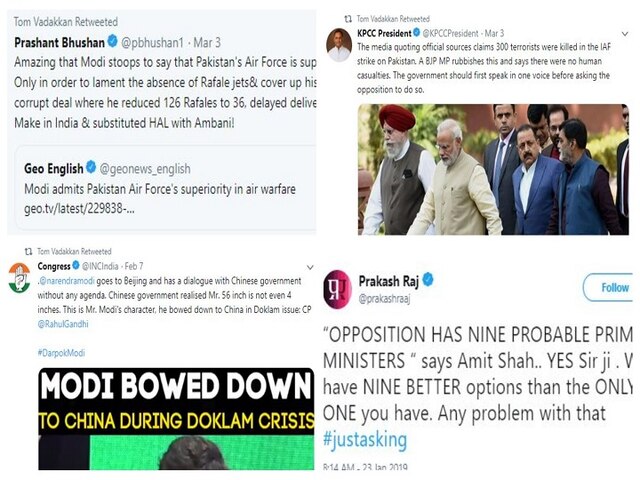 Trolls remind BJP how Tom Vadakkan had unsparingly vilified the saffron party & PM Modi Trolls remind BJP how Tom Vadakkan had unsparingly vilified the saffron party