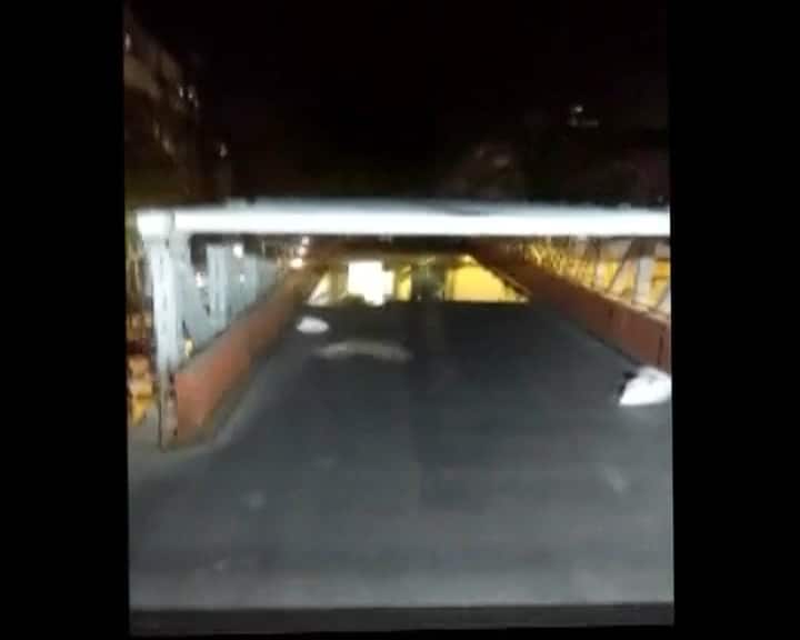 Traffic affected in the area. / ABP NEWS GRAB
