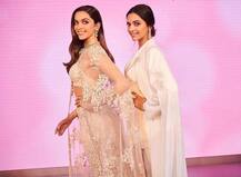 PHOTOS: Ranveer showers love at wife Deepika\'s first wax statue at Madame Tussauds London, Their family joins them too!