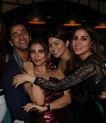PICS: ‘Kundali Bhagya’ actresses Shraddha Arya & Anjum Fakih party with Shashank Vyas & Shrenu Parikh
