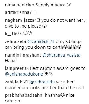 Deepika Padukone's sister Anisha's caption on her wax statue is a winner for fans!