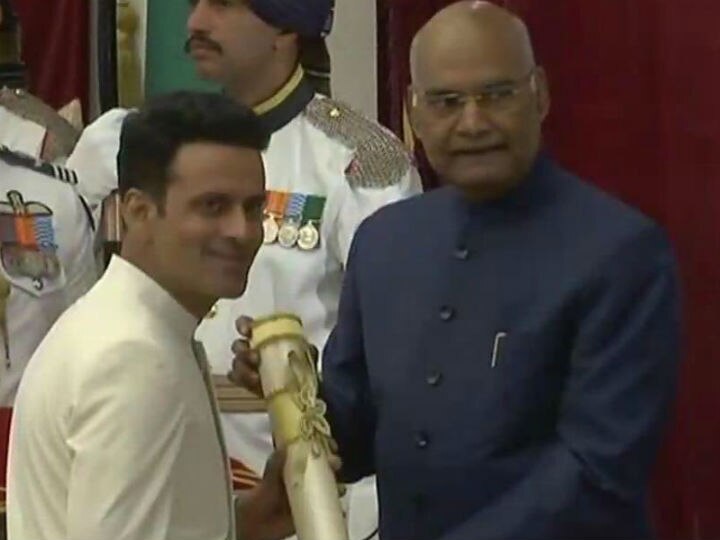 Padma Awards 2019: Manoj Bajpayee receives Padma Shri award from President Ram Nath Kovind;SEE PICS Padma Awards 2019: Manoj Bajpayee receives Padma Shri award from President Ram Nath Kovind;SEE PICS
