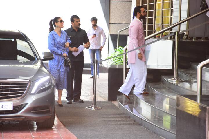 Saif and Kareena are always hands-on parents when it comes to their little one and the star couple made sure to attend their son's annual day function at his play school just like other parents