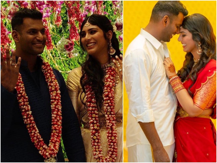 Tamil actor Vishal gets ENGAGED to Anisha Alla Reddy, here are the pictures from engagement ceremony CONGRATS! Tamil actor Vishal gets ENGAGED to Anisha Alla Reddy (SEE PICS)