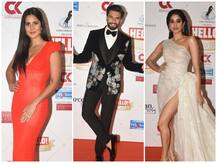 PICS: Katrina, Ranveer, Sonam, Vicky, Janhvi & other Bollywood celebs grace \'Hello! Hall of Fame Awards 2019\'!