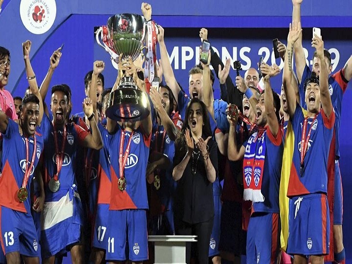 Indian Super League 2019 final Bengaluru FC edges FC Goa 1-0 to win maiden ISL title ISL Final: Bengaluru FC edge FC Goa 1-0 as Rahul Bheke's stunning header in extra time helps 'Blues' win maiden title