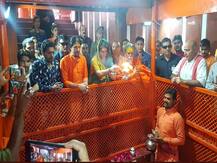 PHOTOS: Priyanka Gandhi offers prayers at Hanuman Mandir, Triveni Sangam in Prayagraj