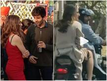 Love Aaj Kal 2: Kartik Aaryan & Sara Ali Khan’s bike video goes viral, actress TROLLED for not wearing helmet