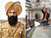 WATCH: Fans go berserk as Akshay Kumar promotes ‘Kesari’ in Delhi’s Connaught Place