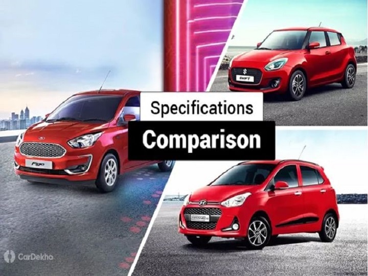 2019 Ford Figo Facelift Vs Maruti Swift Vs Hyundai Grand i10: Specifications Comparison 2019 Ford Figo Facelift Vs Maruti Swift Vs Hyundai Grand i10: Specifications Comparison