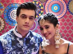 Yeh Rishta Kya Kehlata Hai: Shivangi Joshi & Mohsin Khan look stunning as they gear up for Naira & Kartik’s mehendi (SEE PICS)