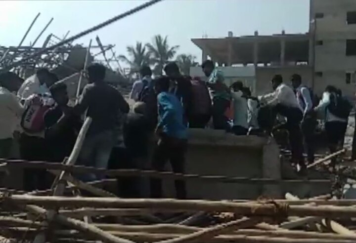 As of now, 5 people have been brought out from the debris while rescue operations are in full swing. (ANI)