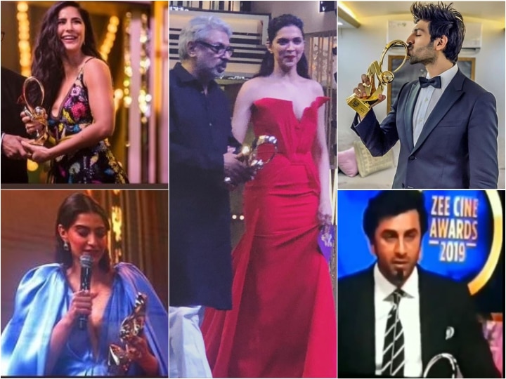 Zee Cine Awards 2019 Winners List: Deepika Padukone, Ranbir Kapoor BAG top awards; Meet all the WINNERS posing with their TROPHIES! Zee Cine Awards 2019 Winners List: Deepika-Ranbir BAG top awards; Meet all the WINNERS posing with their TROPHIES!