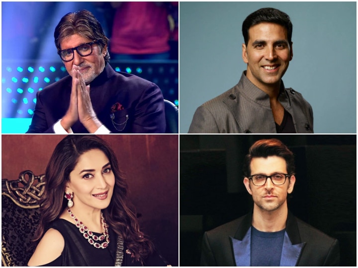 Happy Holi 2019: Amitabh Bachchan, Akshay Kumar, Hrithik Roshan & other Bollywood celebs extend colourful wishes Happy Holi 2019: Big B, Akshay Kumar, Hrithik Roshan, Madhuri Dixit & other B'wood celebs extend colourful wishes to fans