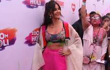 Holi 2019 PICS: Smeared in colors, stunning Katrina Kaif has fun at Zoom Holi Fest event in Mumbai!