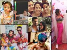 Holi 2019: Bollywood celebs Varun Dhawan, Sunny Leone, Kajol, star kids Taimur-Inaaya & others celebrate!