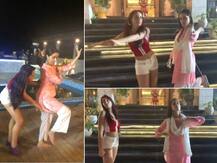 Nora Fatehi teaches Shraddha Kapoor the \'Dilbar\' move, stunners have a funny dance-off too on Holi!