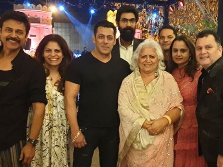 Salman Khan attends Telugu actor Venkatesh’s daughter Aashritha Daggubati’s wedding in Jaipur (PICS INSIDE) PICS: Salman Khan attends Telugu actor Venkatesh’s daughter Aashritha Daggubati’s wedding celebrations in Jaipur
