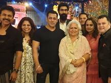 PICS: Salman Khan attends Telugu actor Venkatesh’s daughter Aashritha Daggubati’s wedding celebrations in Jaipur