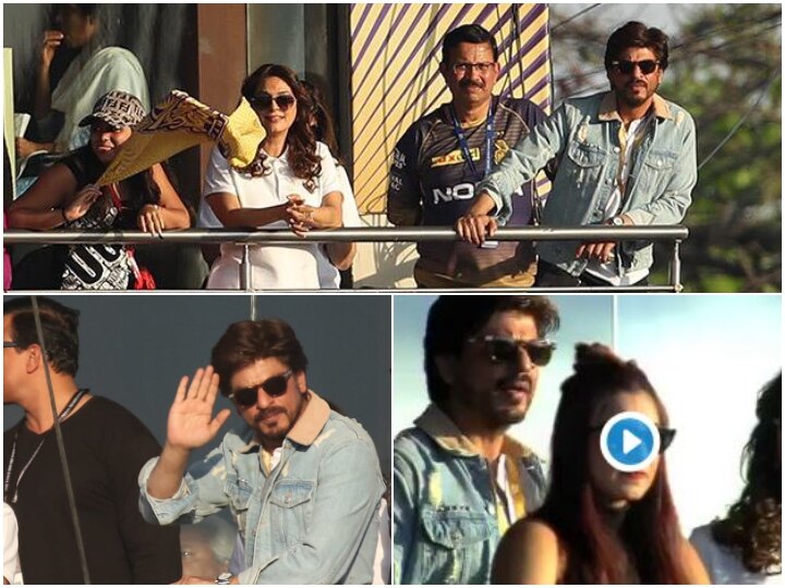 IPL 2019: Fans go crazy as Shah Rukh Khan attends KKR vs SRH match at Eden Gardens (PICS & VIDEO) IPL 2019: Fans go crazy as Shah Rukh Khan attends KKR vs SRH match  (PICS & VIDEO)