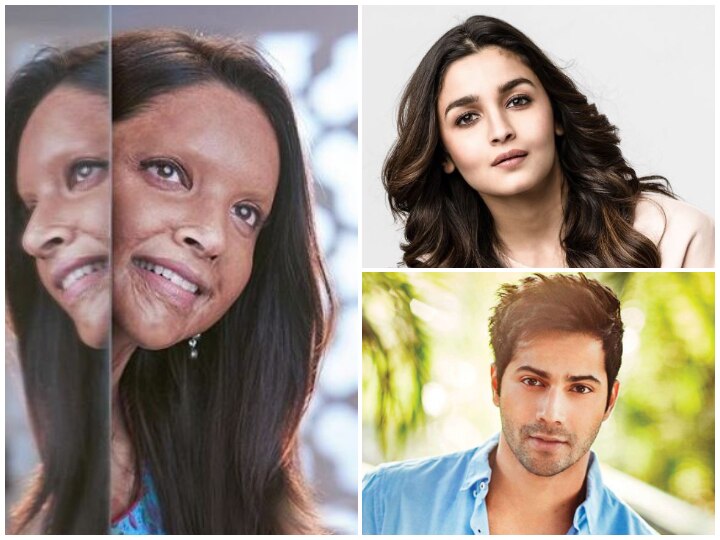 'Chhapaak' First Look: Alia Bhatt, Arjun Kapoor, Parineeti Chopra, Varun Dhawan & other celebs praise Deepika Padukone! CELEB REACTION: Alia, Arjun, Parineeti, Varun & others praise Deepika Padukone's first look from 'Chhapaak'!