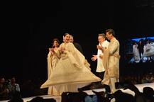 PICS: Sonam Kapoor walks the ramp sporting sindoor first time post marriage at Abu Jani-Sandeep Khosla fashion show