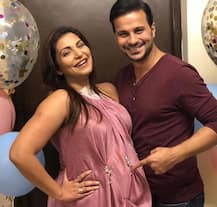 PICS: Ishqbaaaz actress Navina Bole RADIATES mummy glow at her pop-up party, flaunts baby bump