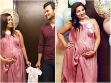 PICS: Ishqbaaaz actress Navina Bole RADIATES mummy glow at her pop-up party, flaunts baby bump