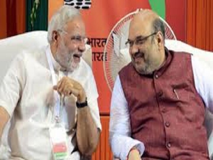 BJP Chief Amit Shah meets Modi ahead of swearing in BJP Chief Amit Shah meets Modi ahead of swearing in