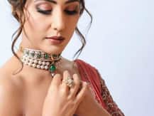 Hina Khan looks like a dream in her photo shoot post ramp walk as showstopper!