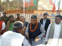 \'Go back RS Prasad\': BJP faces pushback for fielding Union Minister from Patna Sahib
