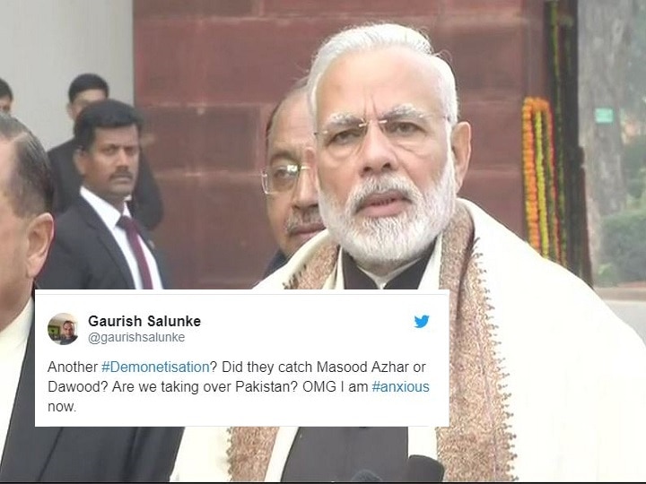 PM Modi's 'sudden' address sends netizens into a frenzy; demonetisation jokes take over Twitter PM Modi's 'sudden' address sends netizens into a frenzy; demonetisation jokes take over Twitter