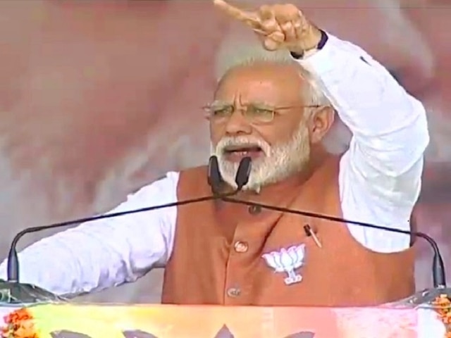 PM Modi's new acronym 'SARAB' riles Congress & Samajwadi Party PM Modi coins new acronym 'SARAB' for UP gathbandhan